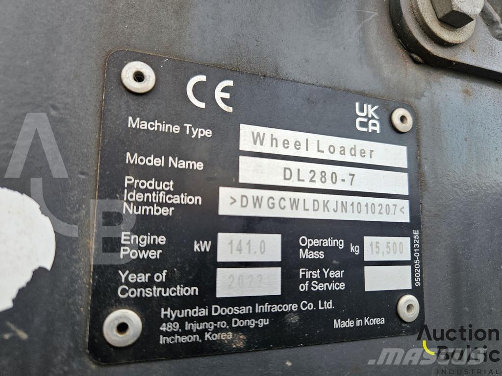 Doosan DL280-7 Hjullastere