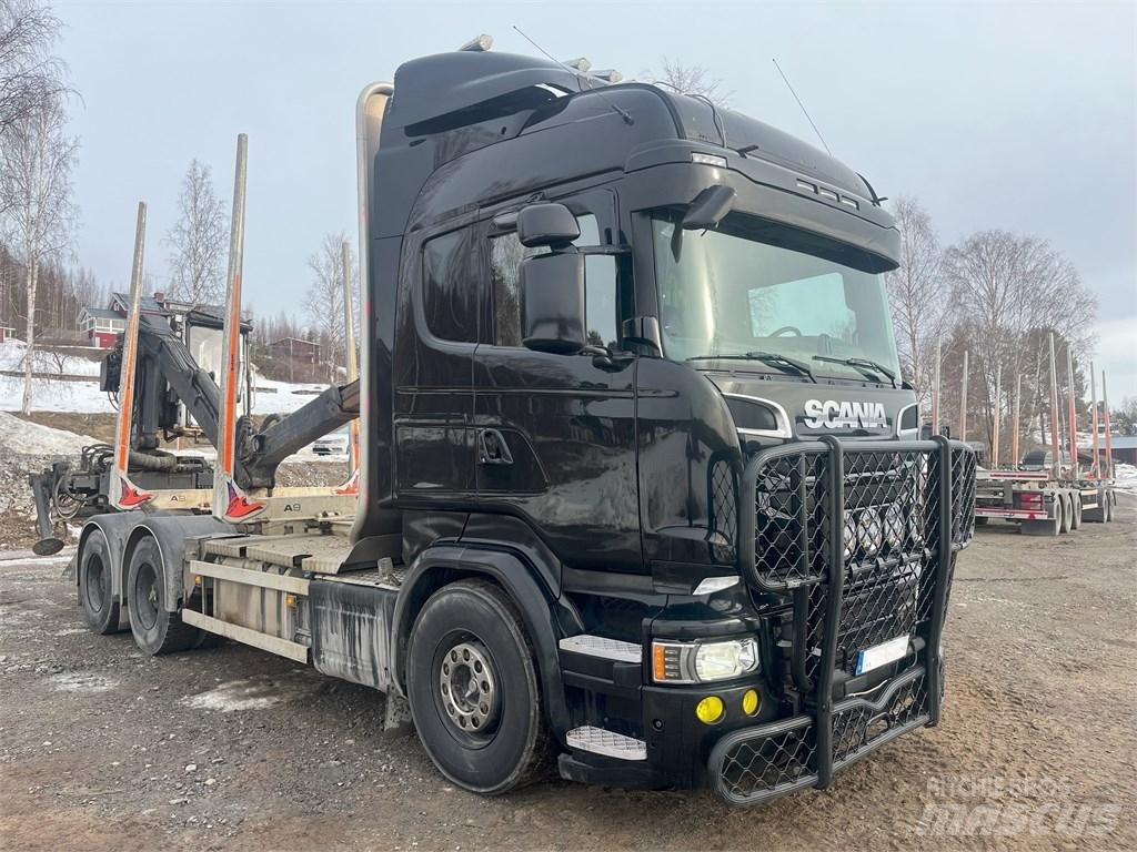 Scania R 580 Tømmerbiler