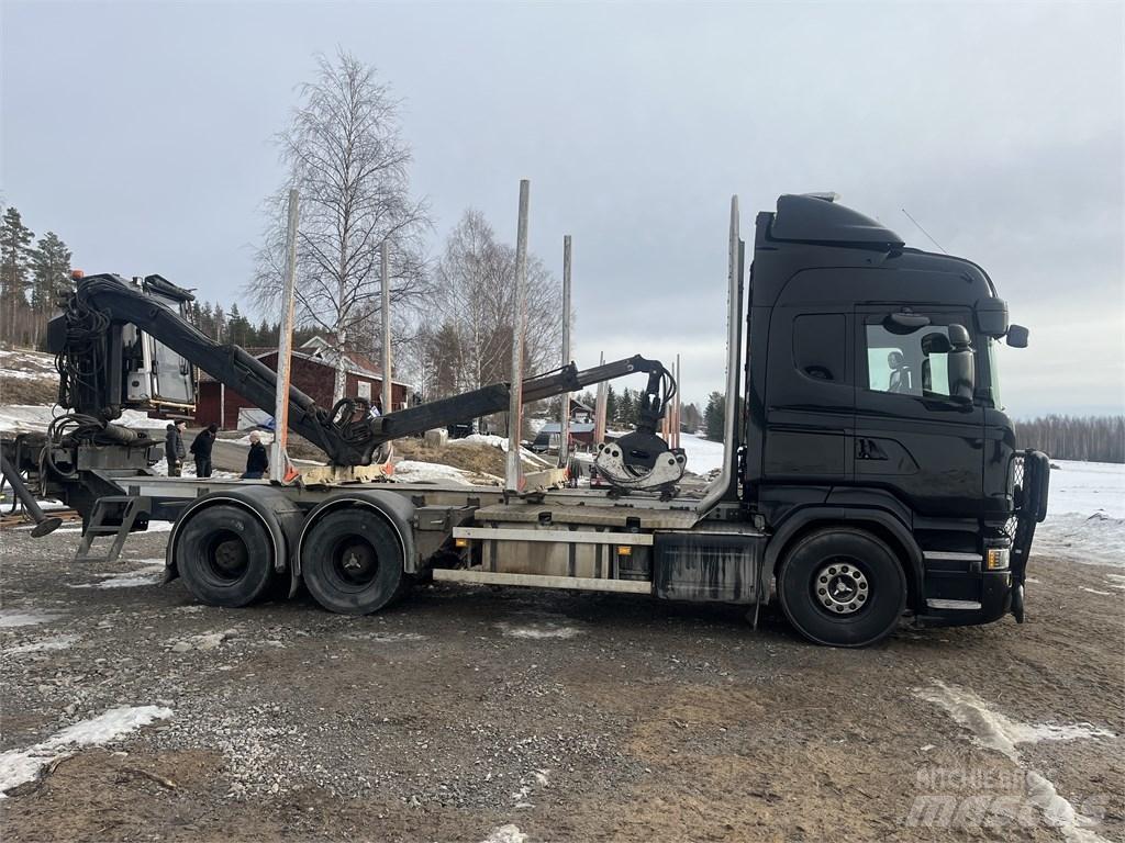 Scania R 580 Tømmerbiler