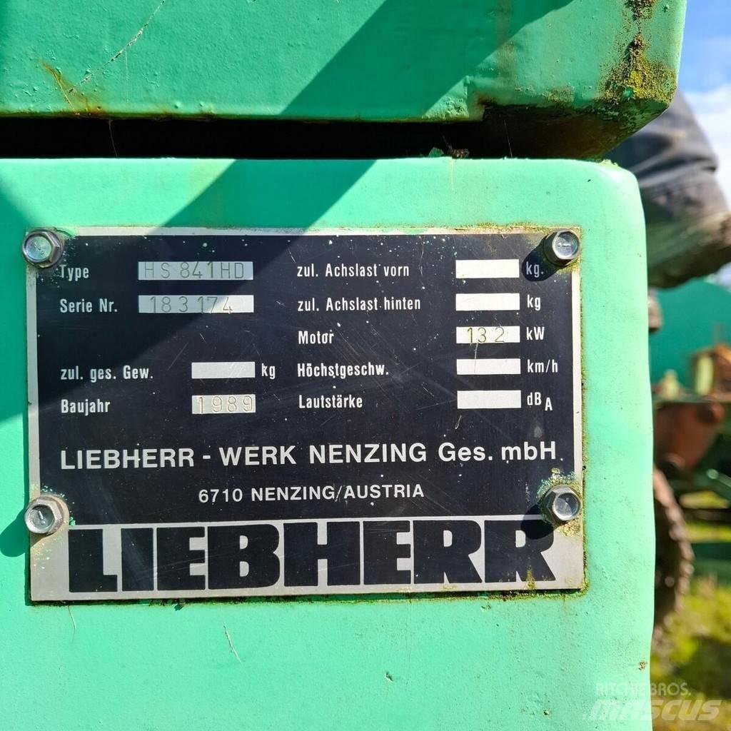 Liebherr HS 841 Beltegående Kran