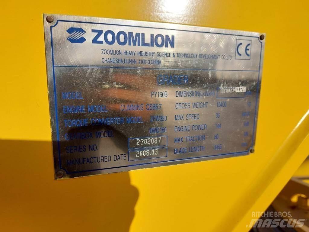 Zoomlion PY190B Veihøvler
