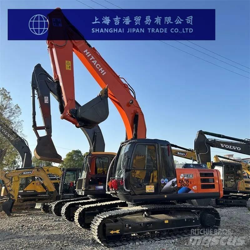 Hitachi ZX 200 Beltegraver