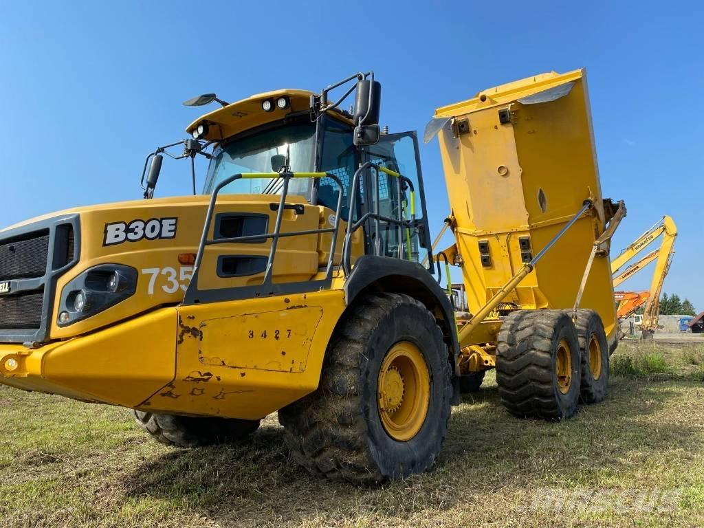 Bell B 30 E Rammestyrte Dumpere