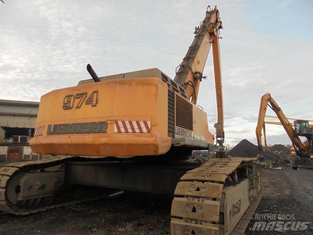 Liebherr R974 B SEW Gravemaskiner for avfallshåndtering