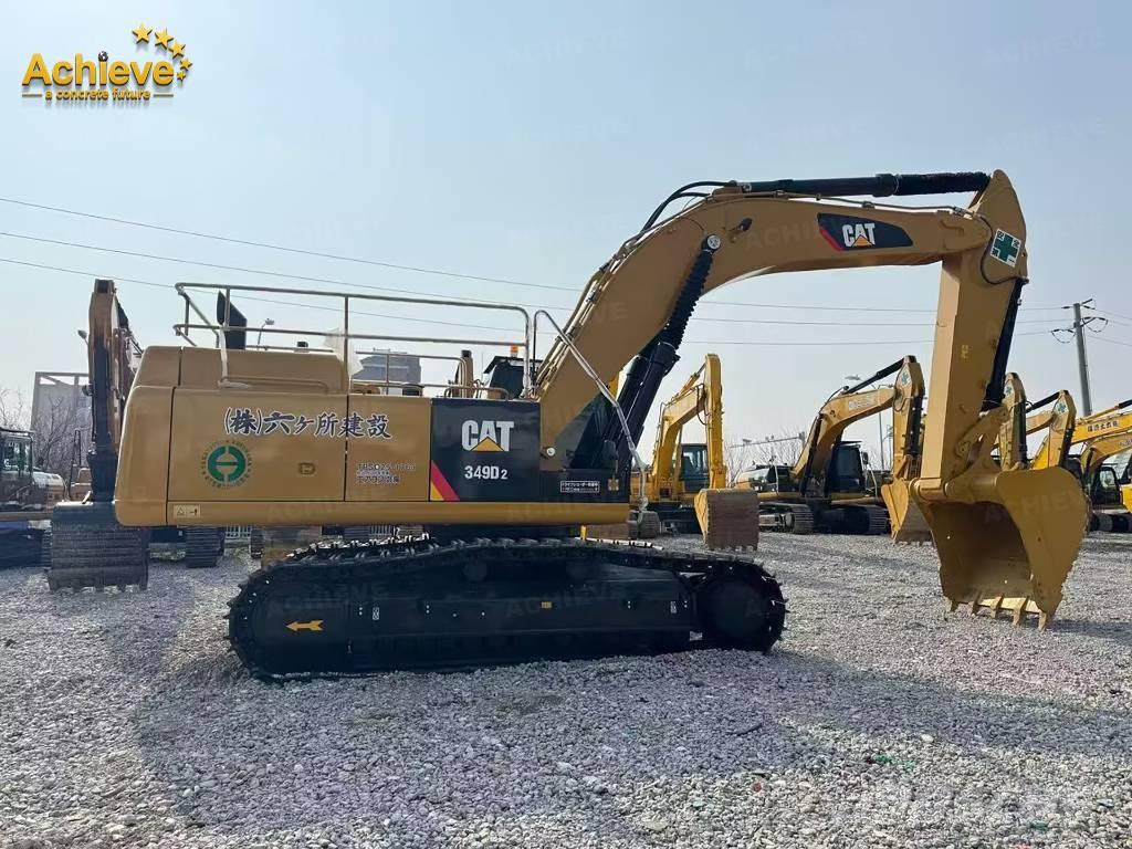 CAT 349 D2 Beltegraver
