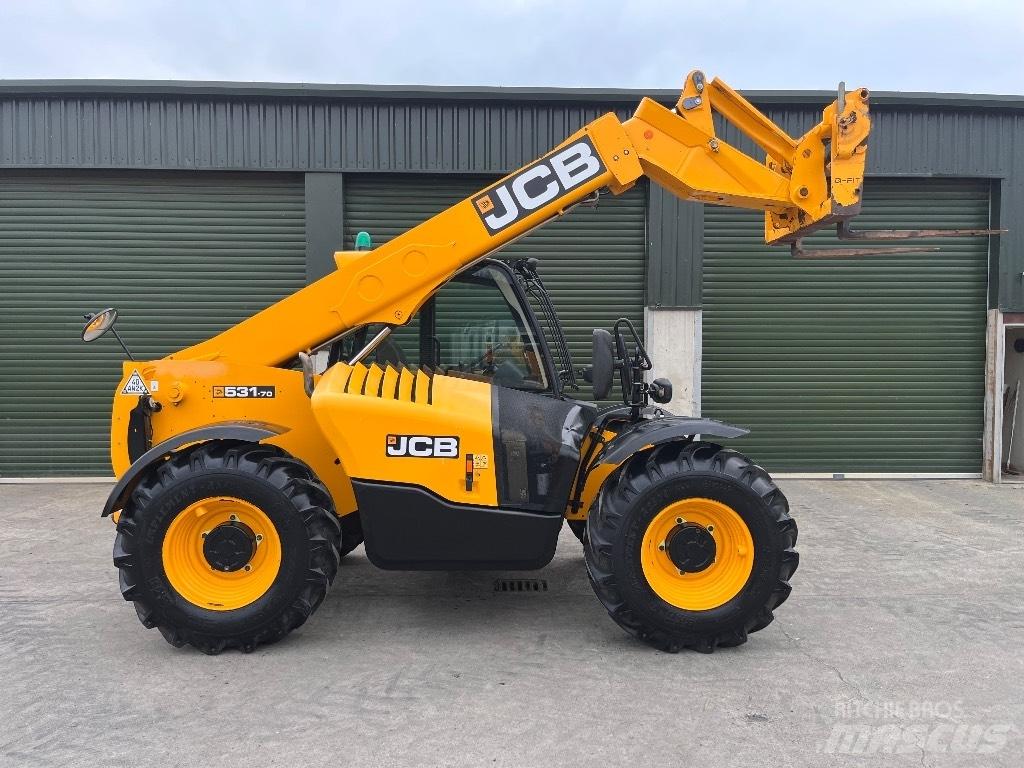 JCB 531-70 Agri Teleskoplastere for Landbruk