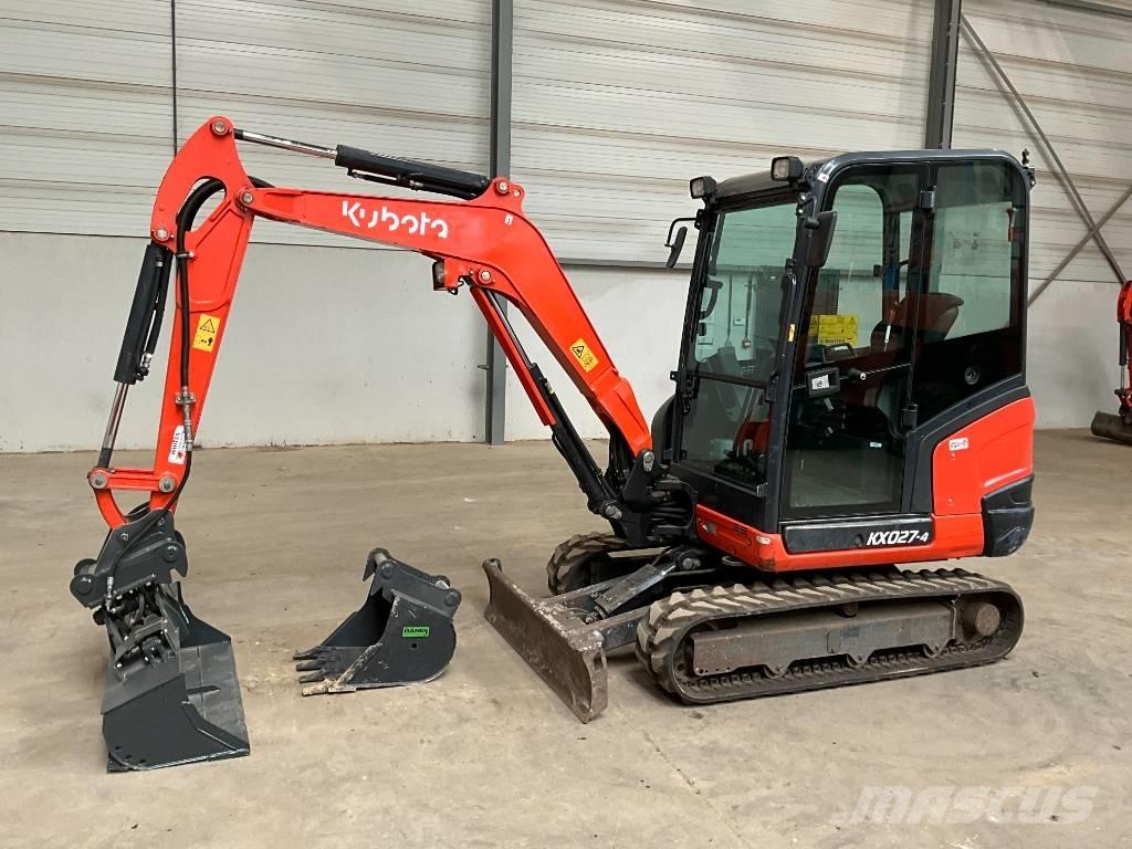 Kubota KX 027-4 Minigravere <7t