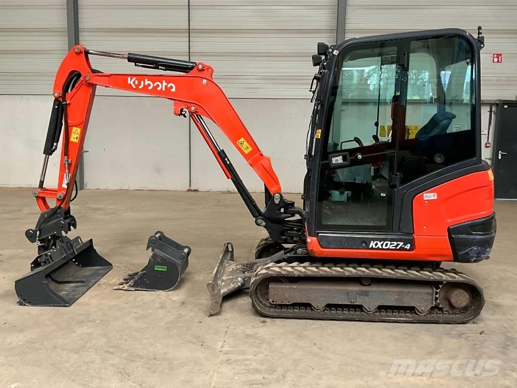 Kubota KX 027-4 Minigravere <7t