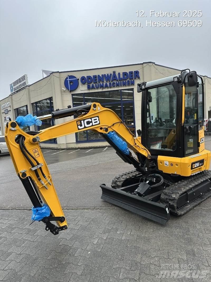JCB 26C-1 Minigravere <7t