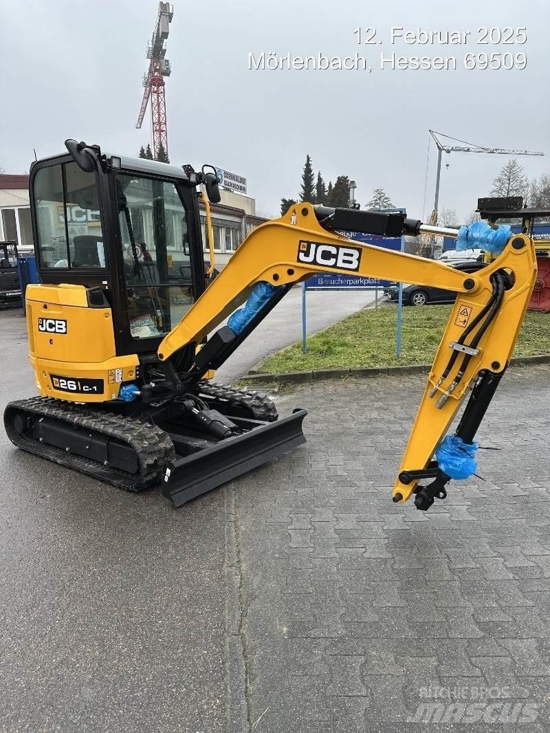 JCB 26C-1 Minigravere <7t