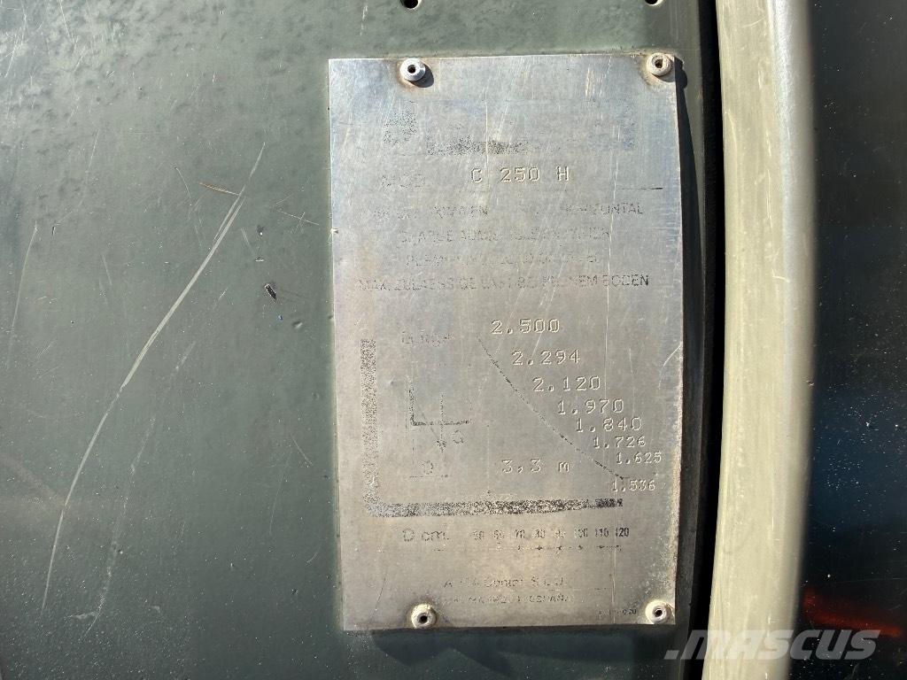 Ausa C 250 H Terrenggående gaffeltruck