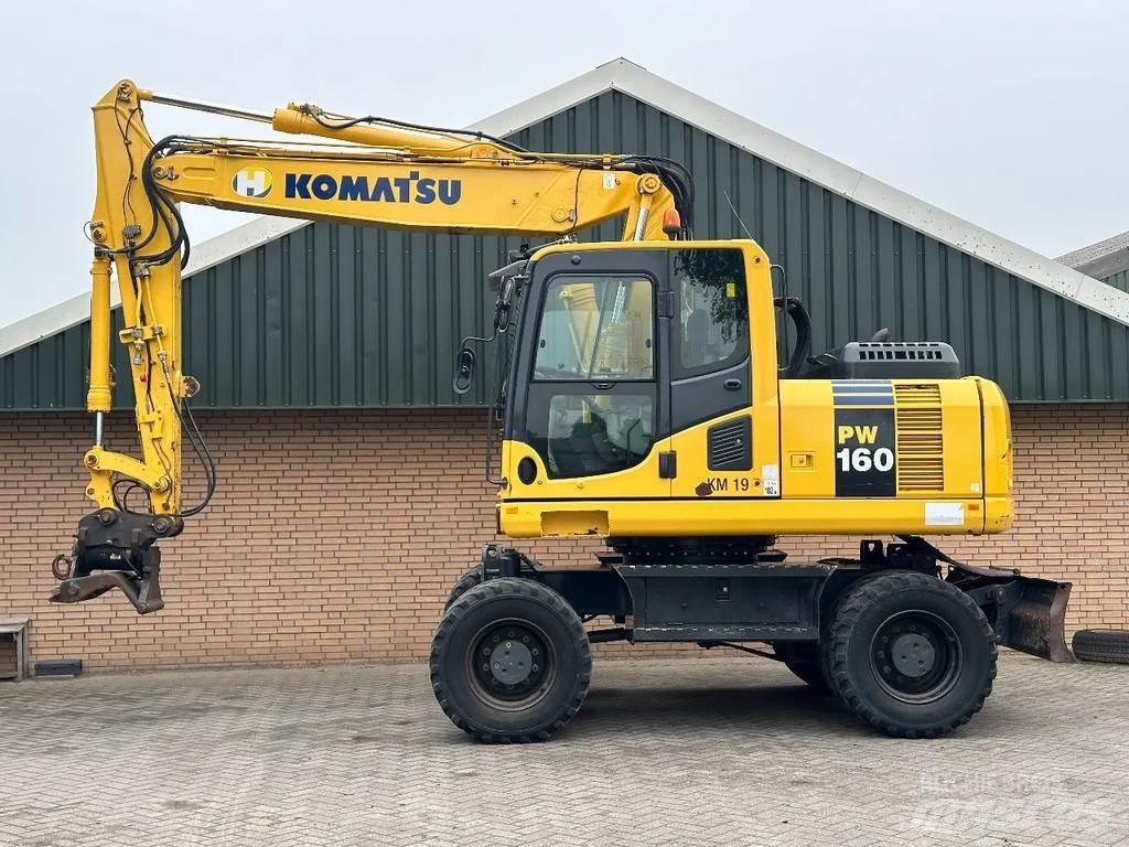 Komatsu PW160-8 Hjulgravere