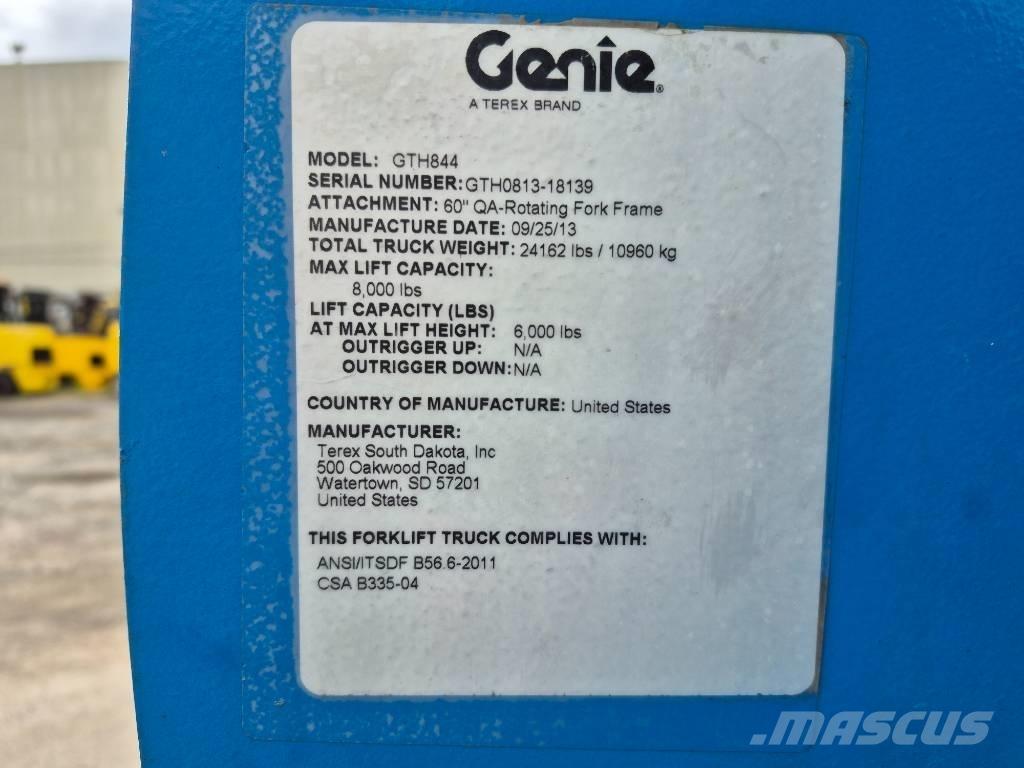 Genie GTH 844 Teleskoplastere