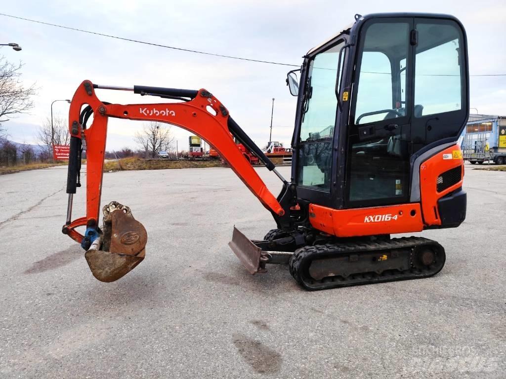 Kubota KX 016-4 Minigravere <7t