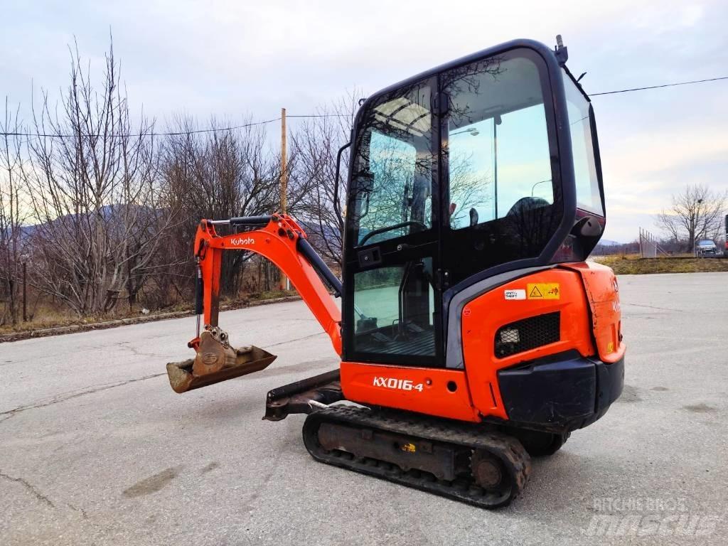 Kubota KX 016-4 Minigravere <7t
