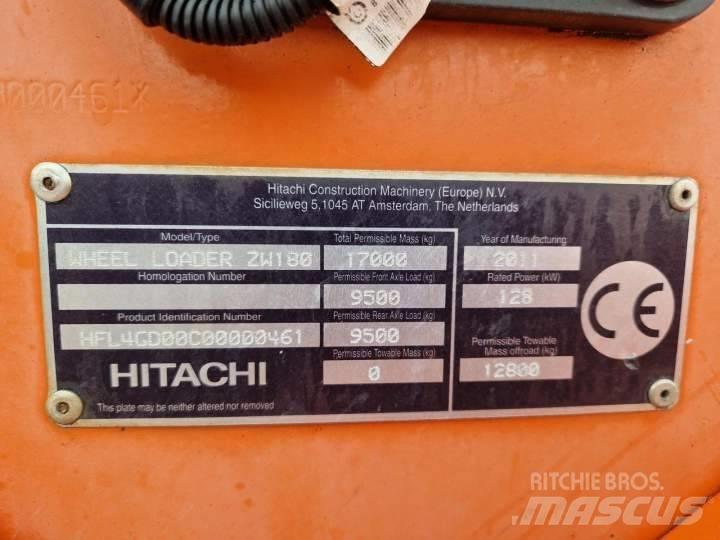 Hitachi ZW 180 Hjullastere