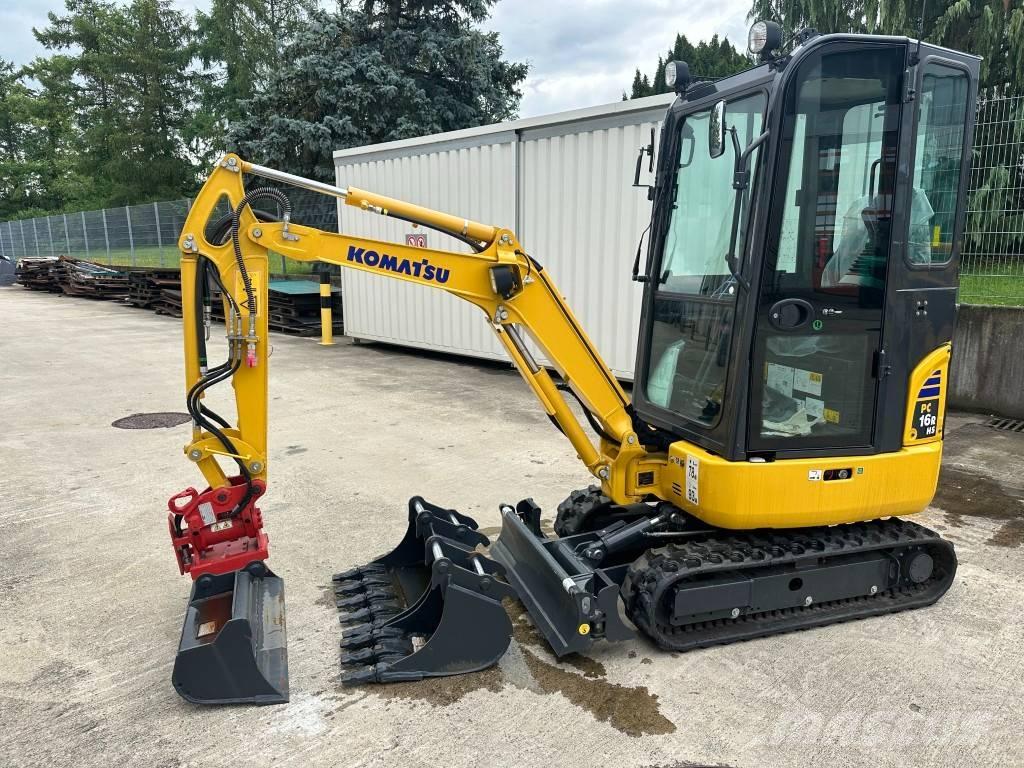 Komatsu PC 16 R-3HS Minigravere <7t