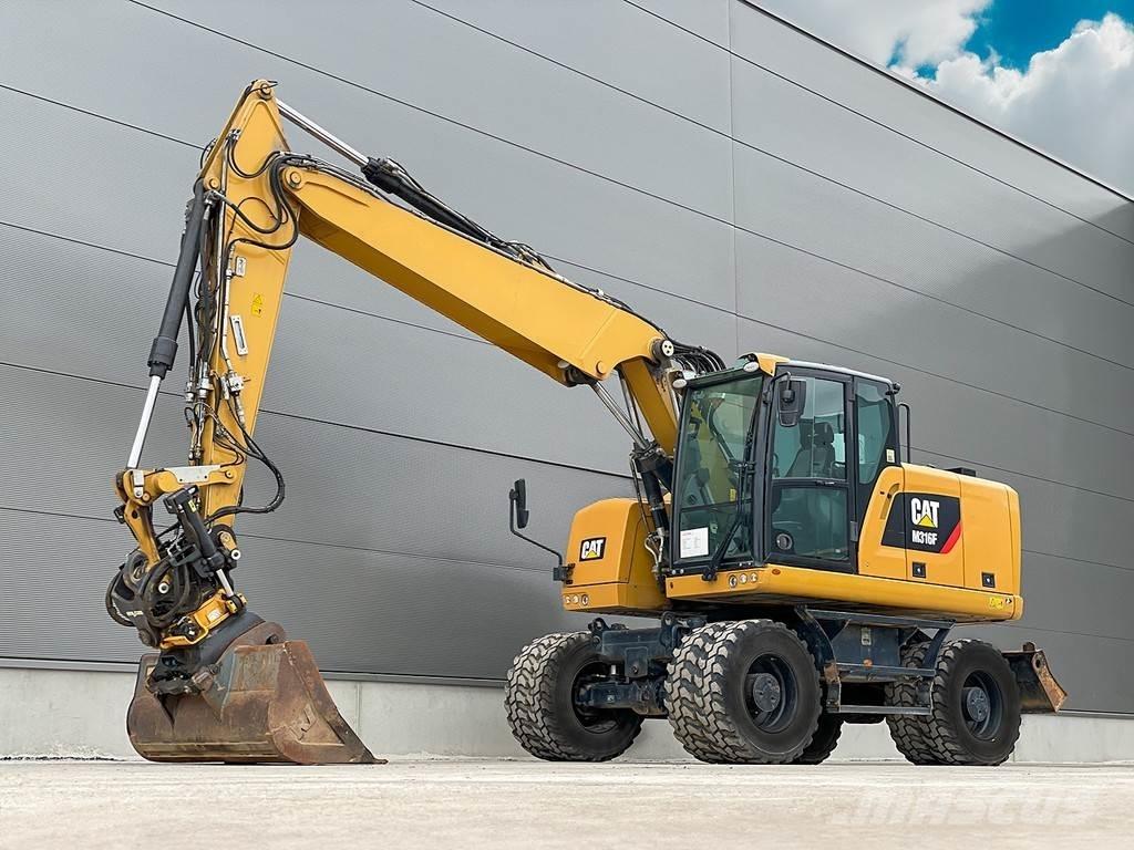 CAT M316F Hjulgravere