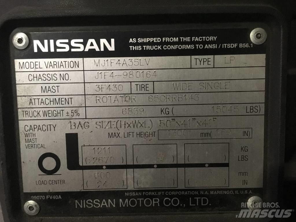 Nissan 80 Gaffeltrucker - Annet