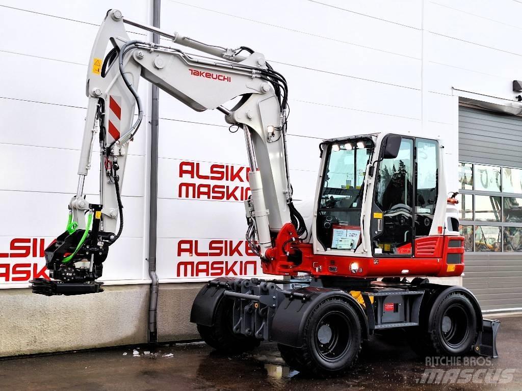 Takeuchi TB 395 W Hjulgravere