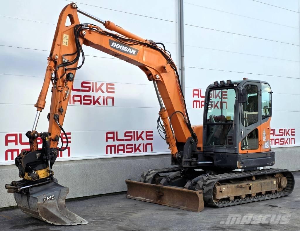Doosan DX 80 R Midigravere 7 - 12t