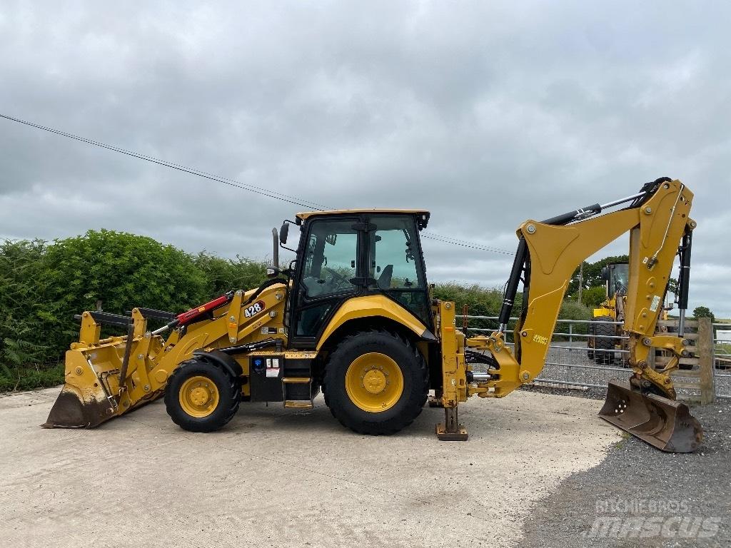 CAT 428 Traktorgravere