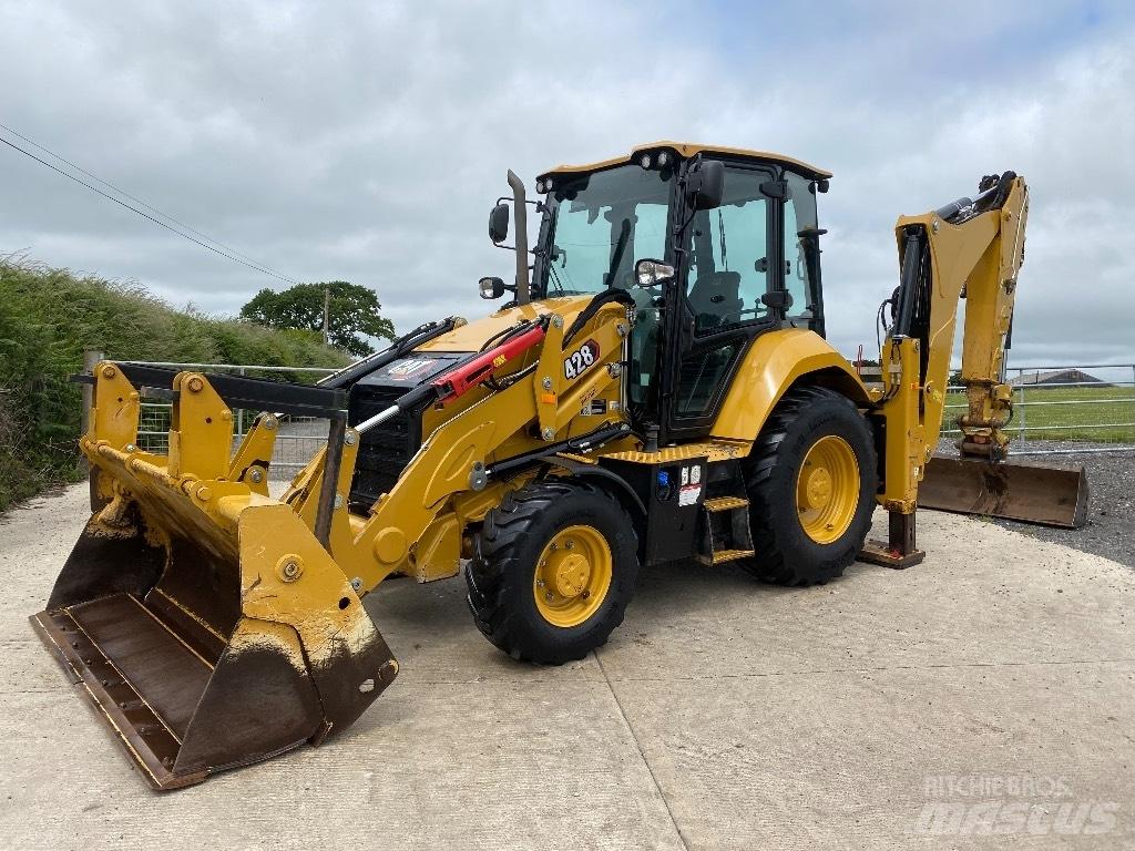 CAT 428 Traktorgravere