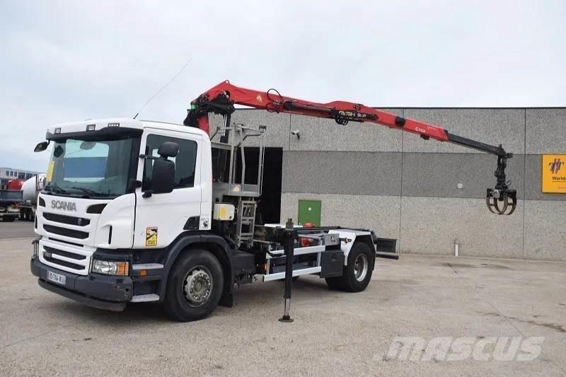 Scania P280 Flatvogn med vinsj