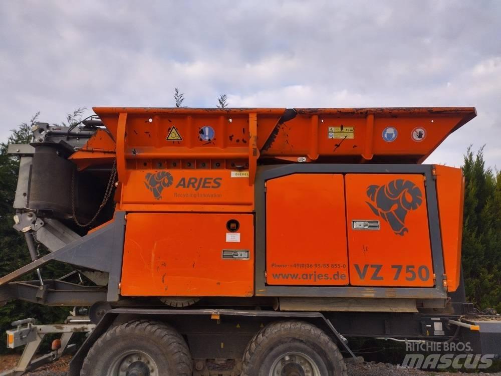 Arjes VZ 750 Avfallsknusere