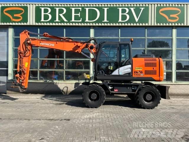 Hitachi ZX 140 W-5B Hjulgravere