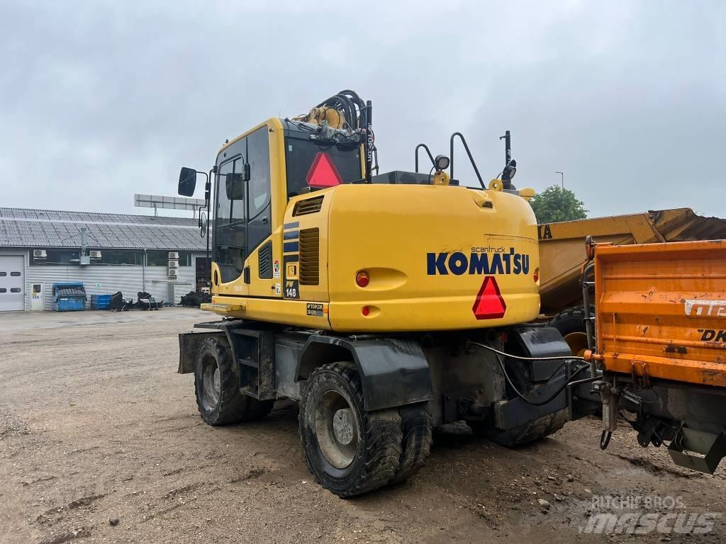 Komatsu PW 148 Hjulgravere