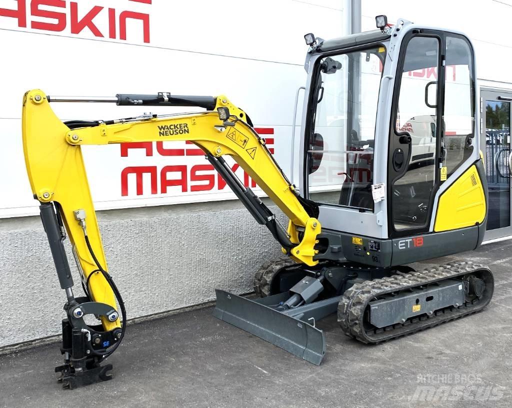 Wacker Neuson ET 18 Minigravere <7t