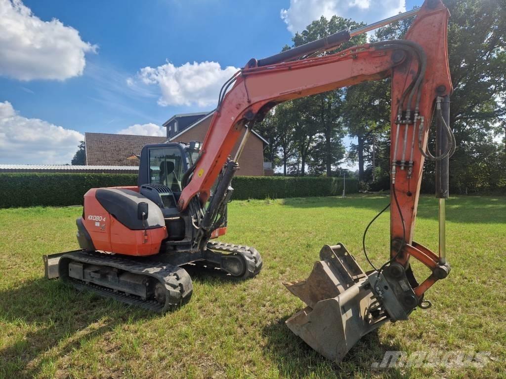 Kubota KX 080-4 Midigravere 7 - 12t