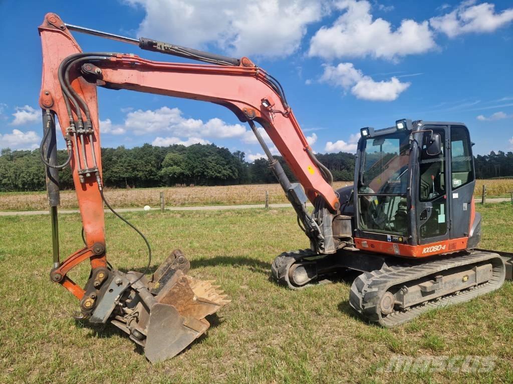 Kubota KX 080-4 Midigravere 7 - 12t