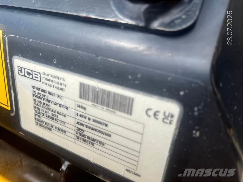 JCB HTD5 Mini dumpere
