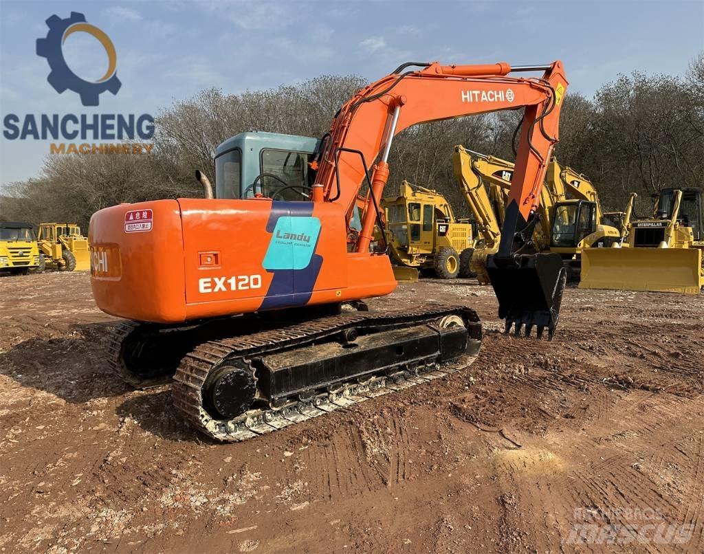 Hitachi EX 120 Beltegraver