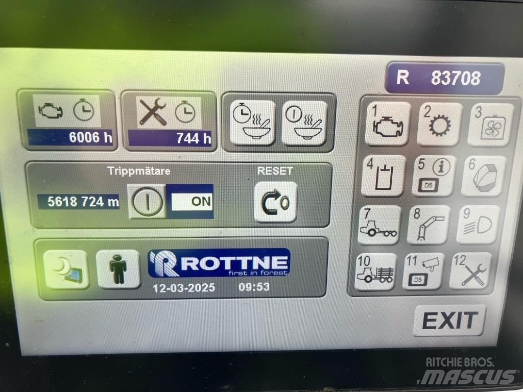Rottne F13D Lassbærere