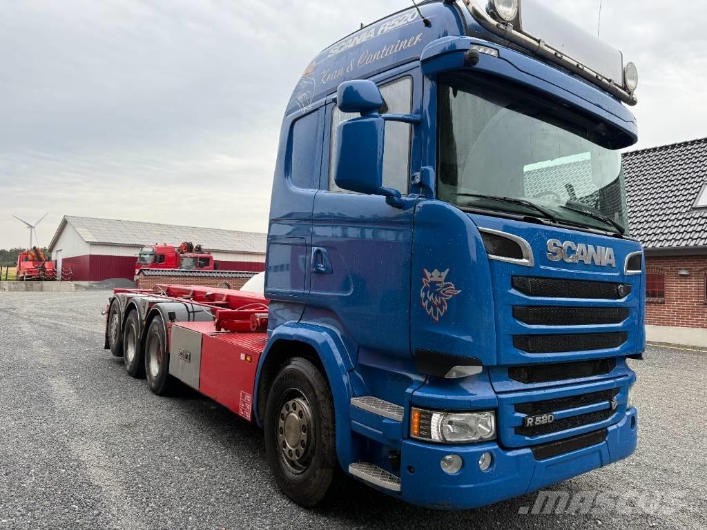 Scania R520 8x4 Kabelløft lastebiler