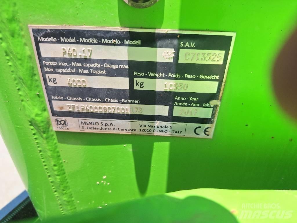 Merlo P 40.17 Teleskoplastere