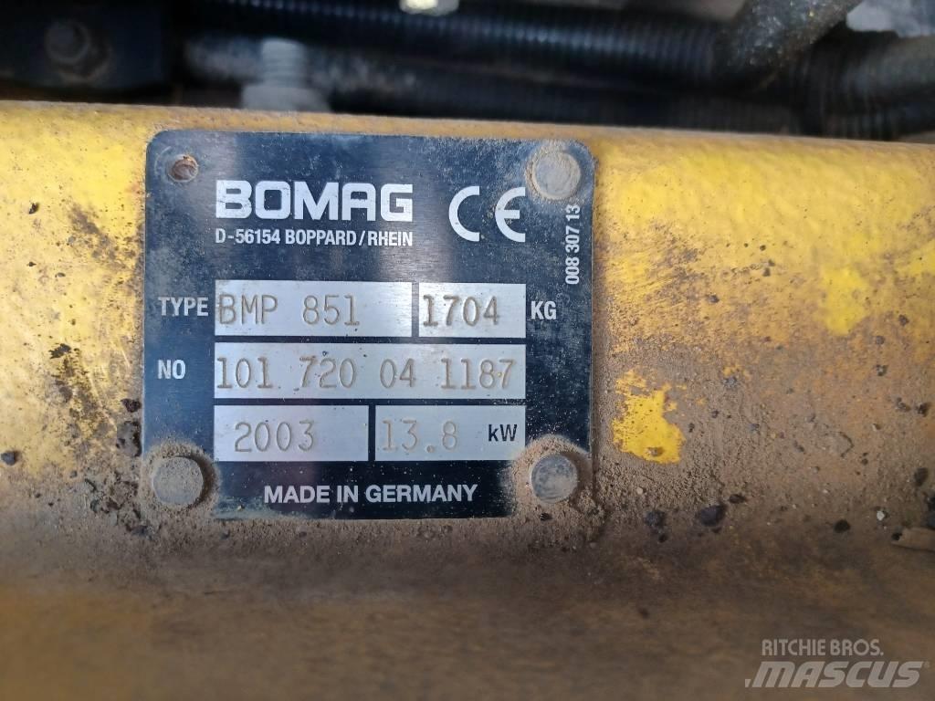 Bomag BMP 851 Hjullaster til komprimering