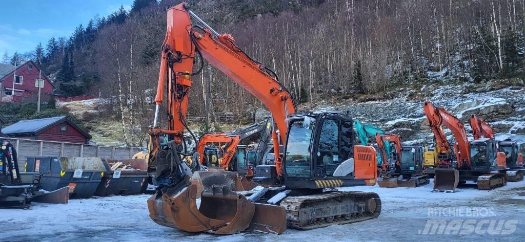 Hitachi ZX130LC-6 Beltegraver