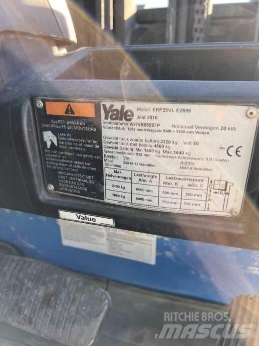 Yale ERP25VL Gaffeltrucker - Annet
