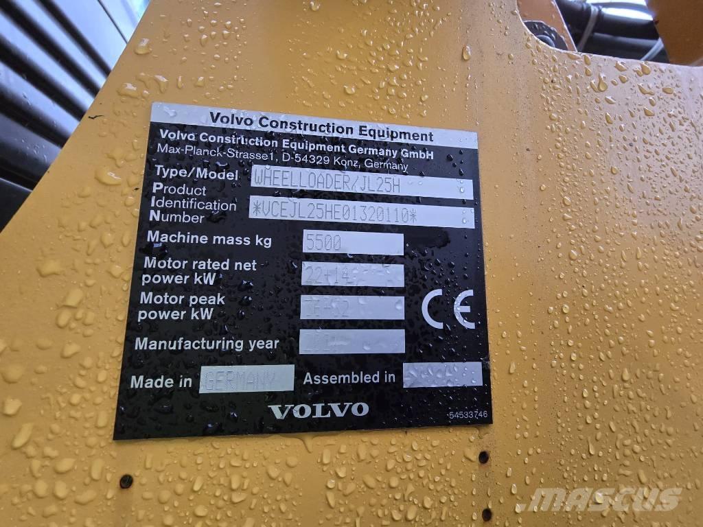Volvo JL25H Electric Hjullastere