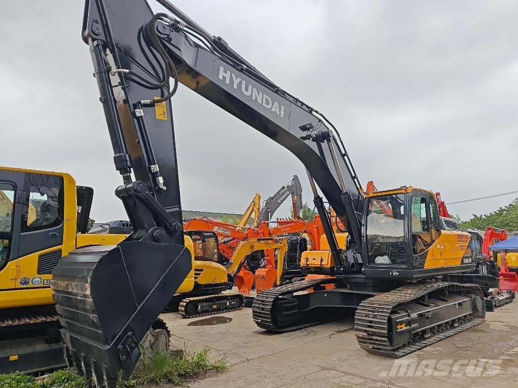 Hyundai R350L Beltegraver