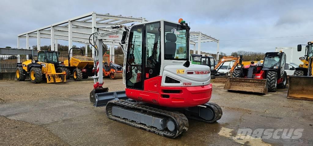 Takeuchi TB 260 Minigravere <7t