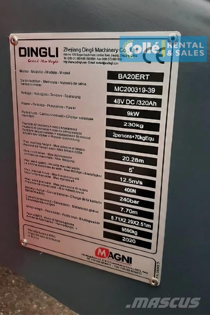 Magni BA20ERT | 2020 Leddede bomlifter