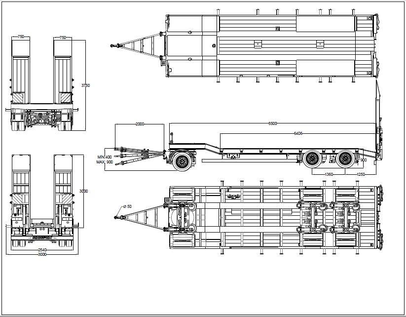  Scorpion SCR3 Brønnhenger semi