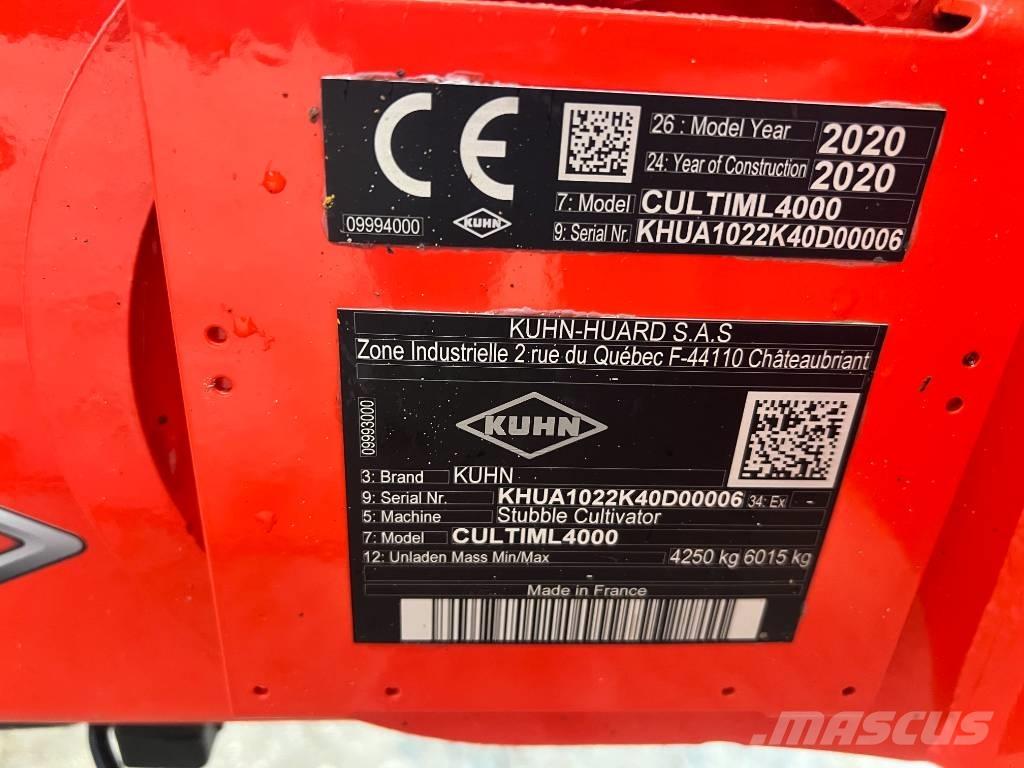 Kuhn CULTIM L4000 Kultivatorer