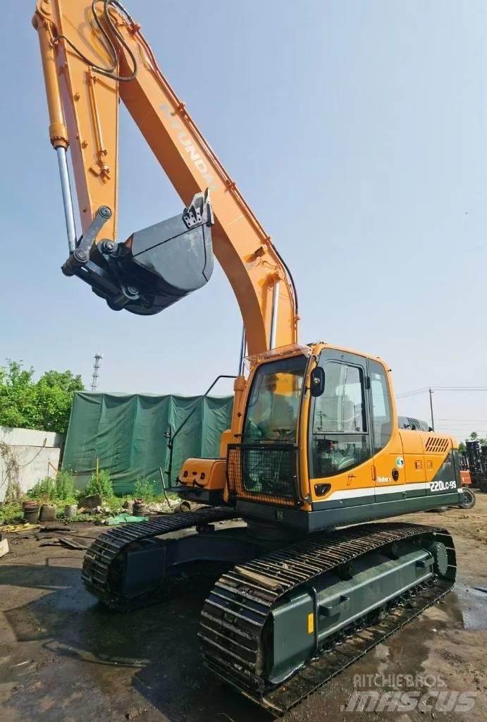 Hyundai R220LC-9 Beltegraver