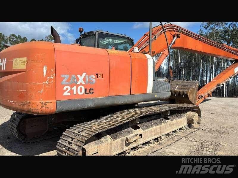 Hitachi ZX210LC-3 Gravemaskiner med lang bom